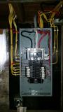After a completed electrician project in the area