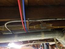 A recent electrician job in the area