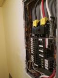 A recent electrician job in the area